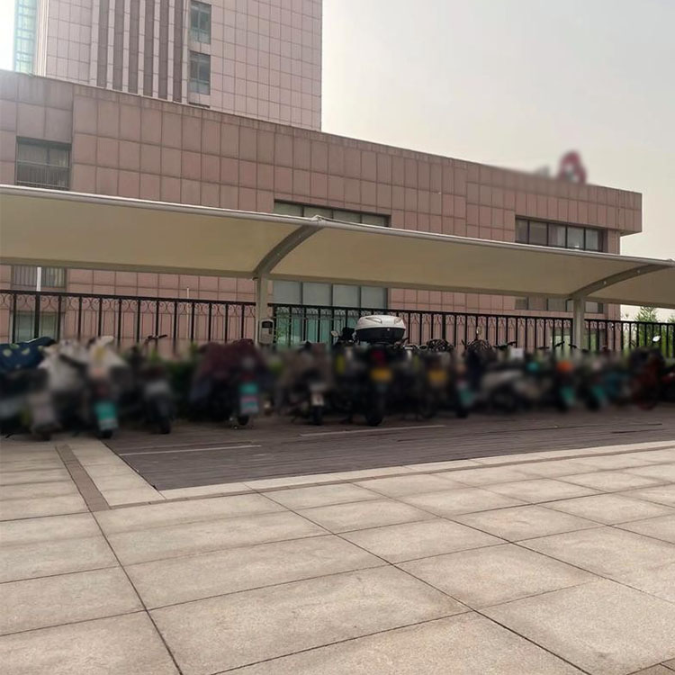 松滋市膜结构电动车棚