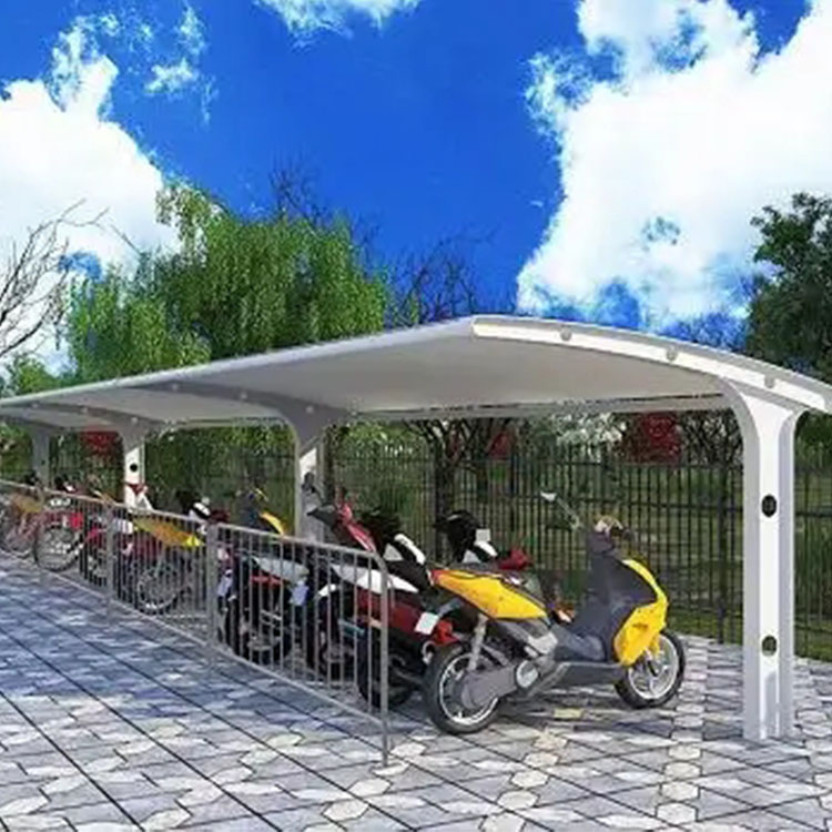 松滋市膜结构电动车棚